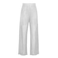 thumbnail image 4 of ShomPort Womens Fall Fashion Pants Wide Leg High Waisted Trousers Casual Loose Lounge Pants, 4 of 6