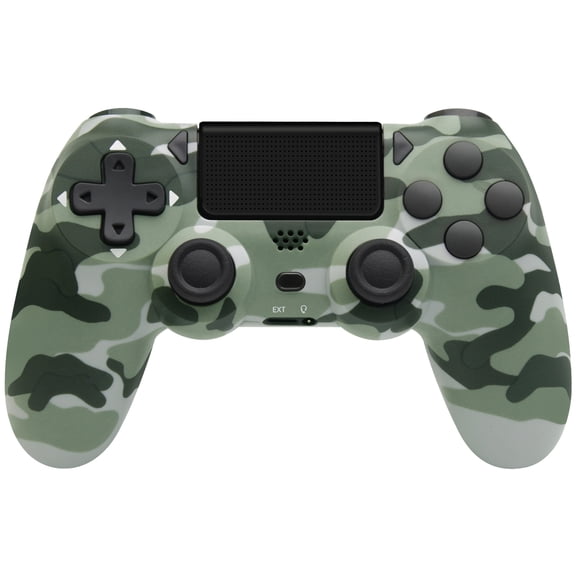 Gaming Controller for P4/Slim/Pro & PC, Wireless Controller with Dual Vibration & 6-Asix Gyro Motion Control