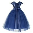thumbnail image 2 of Cap Sleeves Sequin Flower Girl Dress Special Occasions Bridesmaid 211, 2 of 3