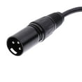 thumbnail image 4 of Varón de XLR 3Pin Al Cable Corto Del Conector de Red Longitud de 6 Pulgadas, 4 of 8
