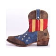 thumbnail image 5 of Roper Womens American Flag Faux Leather Flotus Cowboy Boots 9, 5 of 5