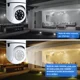 thumbnail image 2 of Cámara De Seguridad Glimall MA-CAM2 1080p Wifi Visión Nocturna Audio Bidireccional Detección De Movimiento Ideal Para Interiores Con Alarma Y Conectividad Inalámbrica, 2 of 8