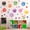 Multicolor, variant on Colorful Inspirational Wall Stickers, Letter Wall Sticker Quote Alphabet Removable Wall Decals Positive Paint Splatter Wall Stickers for Classroom School Bedroom Playroom Nursery Wall Decor