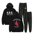 thumbnail image 1 of Hajime No Ippo KBG Logo Merch Hoodies Jogger Pants Winter Women Men Fashion Streetwear Sweatshirts,black,L, 1 of 4
