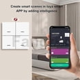 thumbnail image 2 of For Tuya Zigbee Smart Scene Switch 4 Gang Smart Switch 12 Scene Switch, 2 of 4