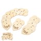 thumbnail image 4 of 50 Uds. De virutas de madera con forma de corazón de amor, superficies más lisas, botones de madera DIY con forma encantadora para decoración del hogar, manualidades, regalos, 4 of 5