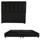 thumbnail image 1 of Box Base Cama King Size + Cabecera Kami Negro, 1 of 8