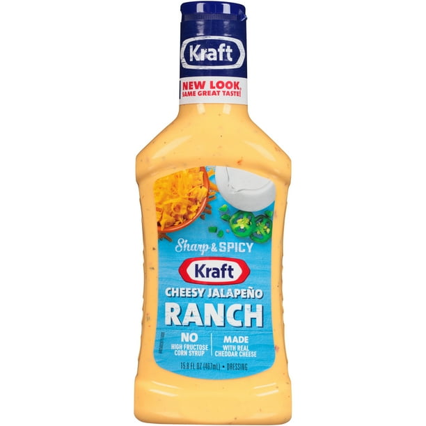 Kraft Cheesy Jalapeño Ranch Dressing 15.8 fl. oz. Bottle