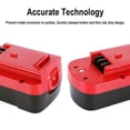 thumbnail image 4 of Batería Biswaye NI-CD de 18 V y 3,8 Ah para Black & Decker HPB18-OPE, 4 of 9