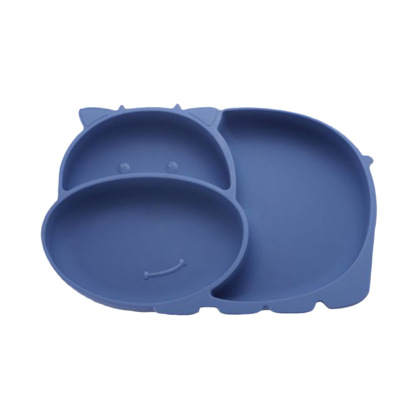 Assiette en Silicone pour Bébé, Boîte à Vaisselle pour Enfants en Forme de Cheval