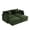 Green, variant on MIKIBAMA 70.8" Light Coffee Chenille L-Shaped Loveseat Sofa, 2-Seat Deep Seat Couch for Small Space