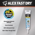 thumbnail image 3 of DAP Alex Fast Dry 5.5 oz White Acrylic Latex Silicone Caulk, 3 of 9