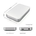 thumbnail image 4 of BUFFALO MiniStation Thunderbolt - hard drive - 1 TB - USB 3.0 / Thunderbolt, 4 of 6