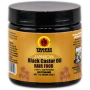 Tropic Isle Living Jamaican Black Castor Oil Hair Food, 4 oz (Pack of 2)