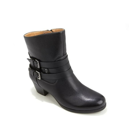 Katrina Leather Buckle Bootie 498-079 Katrina Leather Buckle Bootie 498-079