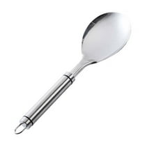 Cooking Utensils Set | Stainless Steel Spatula & Turner | Long Handle Wok Shovel Skimmer | Non-Scratch Non-Reactive | Lightweight Ergonomic | 1 Piece Included