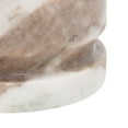 thumbnail image 3 of Safavieh  Couture Valentia Round Marble Accent Table White/Brown 10 IN W x 10 IN D x 18 IN H, 3 of 5