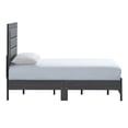 thumbnail image 3 of Plano Gray Wood Frame Twin Panel Bed, 3 of 6