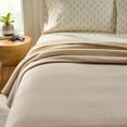 thumbnail image 4 of Better Homes & Gardens Velvet Plush Super Soft Bed Blanket, Full/Queen Size, Almond Biscuit, 4 of 9