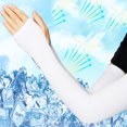 thumbnail image 3 of Bangcool Arm Cooling Sleeves Soft 6 Pairs Sun Protection Fingerless Arm Sleeves Arm Cover, 3 of 10