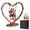 Antique Copper, variant on 25th/anniversary Wedding Gifts For Wife/her/him Valentine's Day/birthday/wedding Couples Heart Sculpture/fighandcrafted Antique Metal Couple Statue Decor