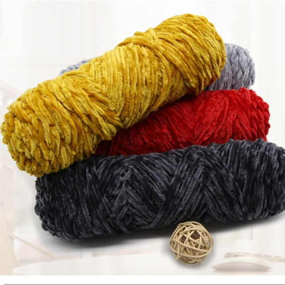 LEREATI Fil à Tricoter 250g Tshirt Yarn 7mm X 100m Fil Crochet Polyester Fil Macramé Fil Épais à Crocheter Ou à Tricoter, Pour Bricolage Sac, Paniers, Coussin (Vert Foncé