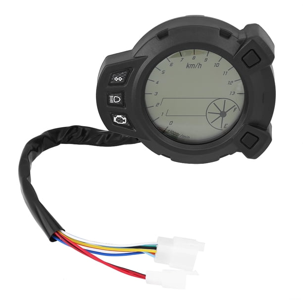 Instrumentos de motocicleta LCD velocímetro odómetro tacómetro para Yamaha BMS125 7 medidor de color Jadeshay A
