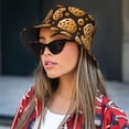 thumbnail image 3 of Food of Cookie Pattern Bucket Hat Foldable Fisherman Outdoor Summer Camping Travel Hiking Caps for Men Women, 3 of 7