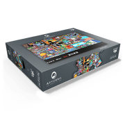 MyPuzzle - R/place Reddit Pixel War 04.2022 - Extreme Size, Part 6/6 For Collage - Premium 1000 Piece Jigsaw Puzzle for Adults