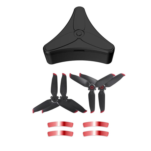 Caja De Almacenamiento De Hélices De Drones Caja De Almacenamiento Protectora Tornillos De Aire Para Drones Triángulo 4Pcs Capacidad Drone Wind-Stick Container Para Dji Fpv 5328S Quadcopter Inevent EL013977-02