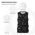thumbnail image 6 of Easygdp Cartoon Fire Truck Men's Mesh Basketball Jersey Quick Drying Sleeveless Shirts Fitted Muscle Tank Tops Sport Round Neck T-Shirt - Large, 6 of 9