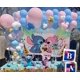 thumbnail image 4 of Pink Happy Birthday Backdrop for Baby Shower Summer Tropical Hawaiian Beach Party Decorations Supplies Backdrop (7x5ft), 4 of 4