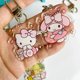 thumbnail image 2 of LLavero de figura de Anime Sanrio para niños, Hello Kitty, Melody Kuromi, Kawaii, bolsa de dibujos animados, colgante, juguete coleccionable, regalos, 1 unidad Fivean unisex, 2 of 2