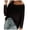 Black, variant on Womens Summer Scoop Neck Short Sleeve Sweater Casual Crochet Out Knit Tops Pullover Shirts Beach Coverup (Black, L)