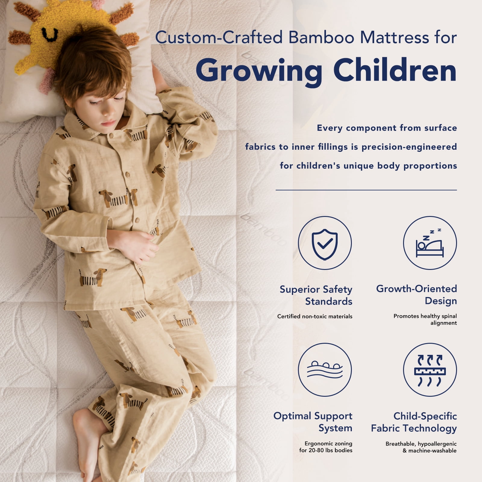 8 Inch Full Memory Foam Mattress , Medium Firm- CertiPUR-US Certified, Bed in a Box for Easy Setup, Pressure Relief & Breathable Bamboo Fiber Washable Cover