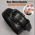 thumbnail image 2 of JASGOOD Kids Leather Belt for Boys Metal Free Hypoallergenic TSA Belt Boys Belt for Jeans Dress Casual, 2 of 6