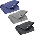 thumbnail image 1 of 3pcs Tri-fold Golf Towel, Microfiber Golf Towel With Clip Golf Towels With Loop, 1 of 5