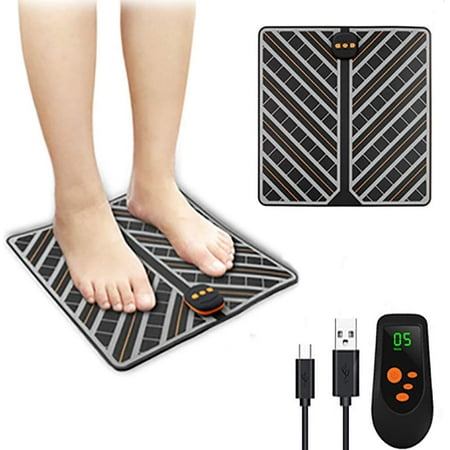 Electric Foot Massager Low Frequency Pulse Muscle Stimulation Foot ...