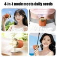 thumbnail image 3 of ICQOVD Personal Cooling Fan Waist Clip Fan Usb Rechargeable Portable Handheld Desktop Fan with Misting Cooling Function, 3 of 6