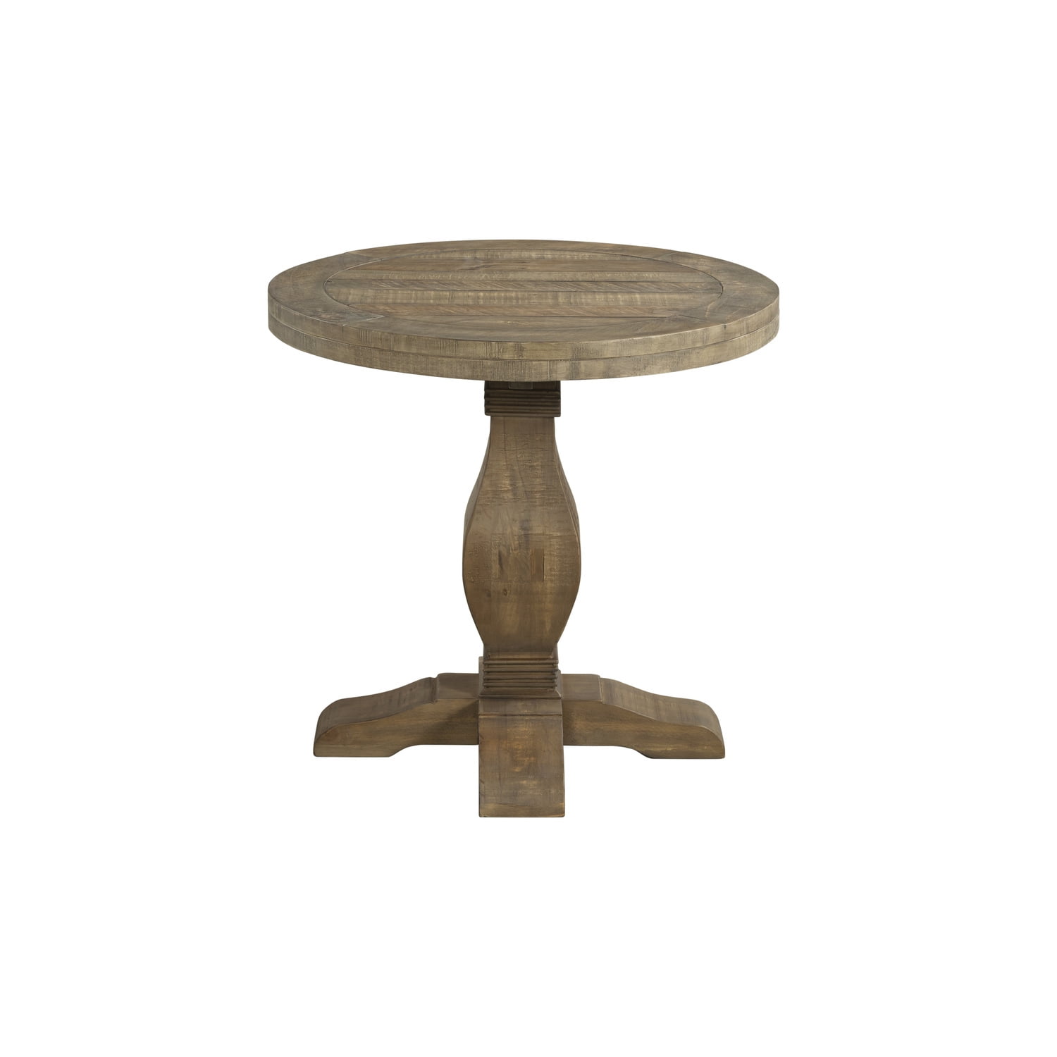 Antique Caledon INSPIRED by Bassett Avalon Round Accent Table