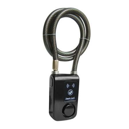 Waterproof Smart Bluetooth Bicycle Lock, Mobile Phone APP Automatic Unlocking Keyless Bike/Motorcycle/Gate Lock With 110db Alarm 0.38