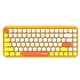 thumbnail image 1 of AJAZZ 308I V3 Bluetooth-Compatible con el teclado AAA Batería 84 Key Portable PC Desktop Tablet Techeypad Computer Accesories Equipo Amarillo Inevent EL005286-06B, 1 of 7