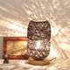thumbnail image 1 of Lámpara de noche moderna de bambú y ratán - Lámpara de mesa moderna creativa con base de madera - Decoración personalizada - Lámpara LED regulable - Lámpara de noche para sala de estar Zhivalor ZSY-0478, 1 of 5