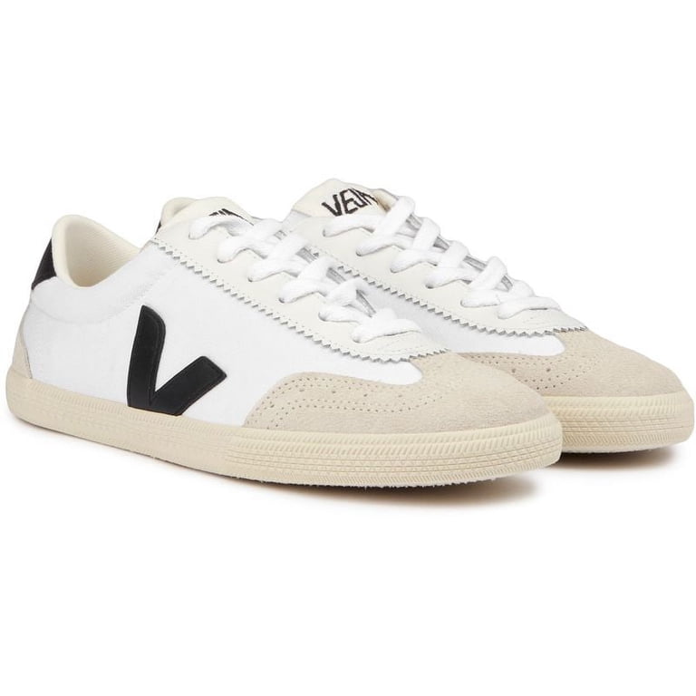 Veja, Women's Volley Sneakers, Size 7, White Black - Walmart.com