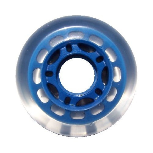 80mm 78A BLUE INLINE Indoor WHEELS Rec/Fitness/Hockey 10-PACK