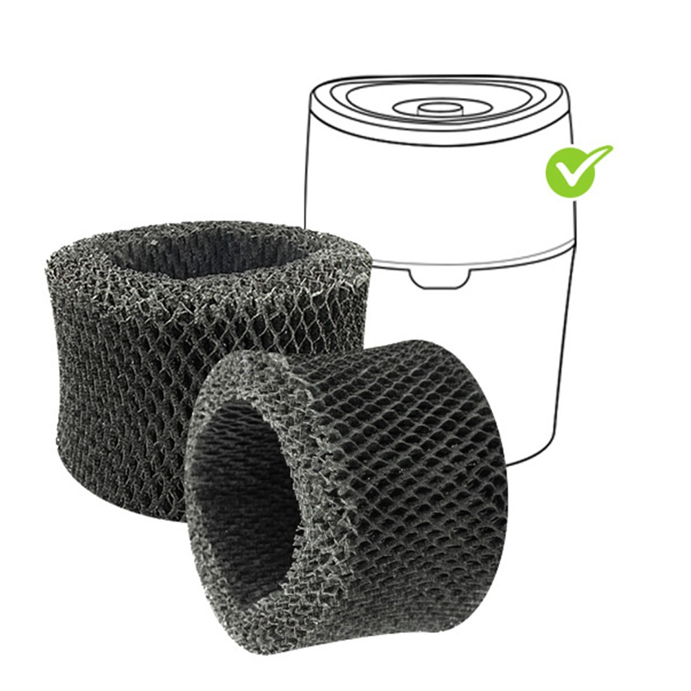 linyes Humidifier Filter 2-Pack for HU4102 FY2401 HU4801 4802 4803 4813 4811 Models Efficient Filtration Replacement Filters Enhanced Moisture Output