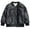Black, variant on KAUOD Boys Leather Waterproof Jackets Fleece Lined Zip up Winter Rain Coats Kids Toddler Padded Warm Lightweight Outwear