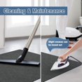 thumbnail image 6 of Placoot Desk Chair Mat for Hardwood Floor Corduroy Surface 55"x35" Office Chair Mat for Rolling Chairs,Large Anti-Slip Backing Under Desk Low-Pile Office Rug Floor Mat for Office/Home, 6 of 16