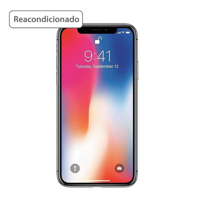 iPhone X Apple 64 GB Gris Desbloqueado Reacondicionado