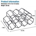 thumbnail image 4 of Wine Racks Countertop Wine Rack, Wine Bottle Holder, Freestanding Wine Rack, Gold Wine Rack, 4 of 5